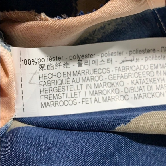 NWT. Zara Striped Wrap Blouse. Size S. - Picture 7 of 8